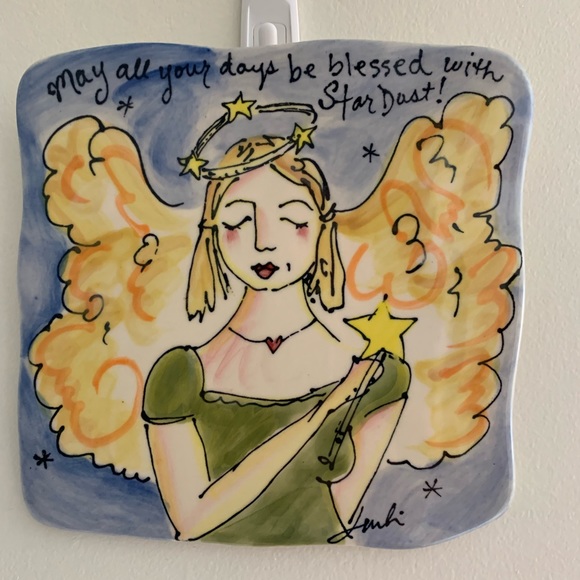 Guardian of Your Heart and Home, ceramic wall hanging - Picture 1 of 2